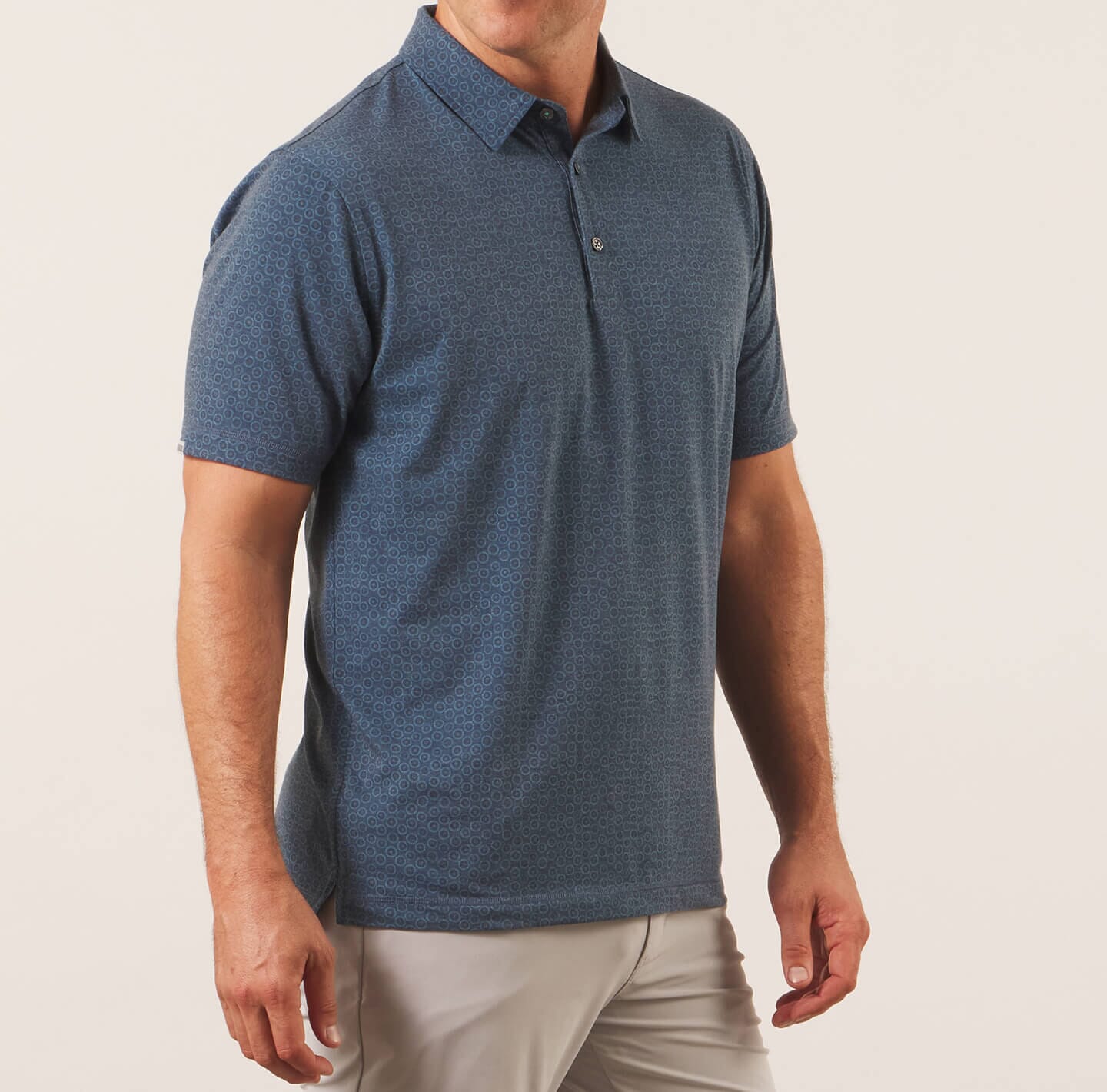 Printed Palomar Performance Polo