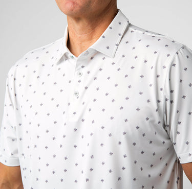 Printed Palomar Performance Polo
