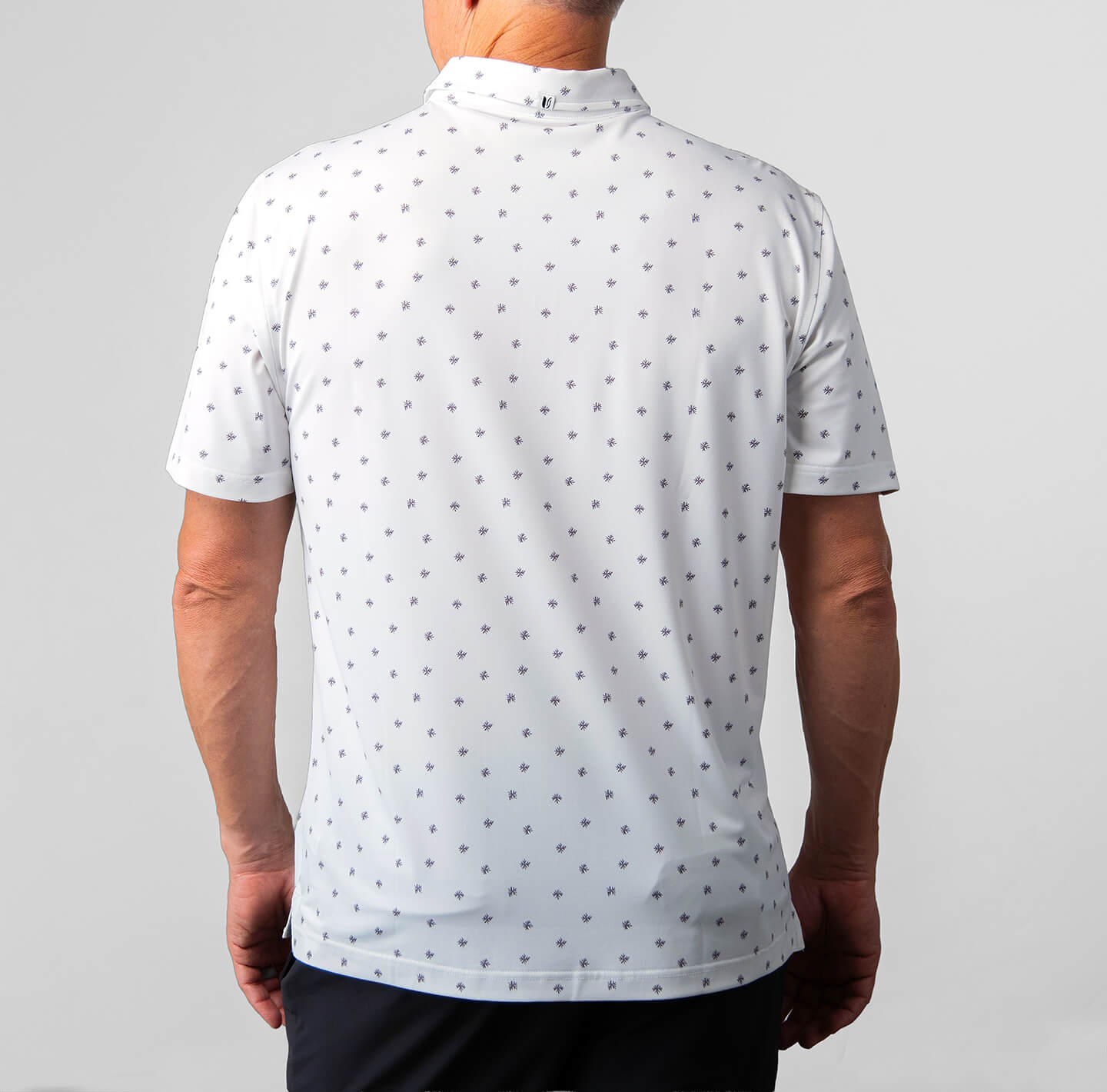 Printed Palomar Performance Polo - LINKSOUL