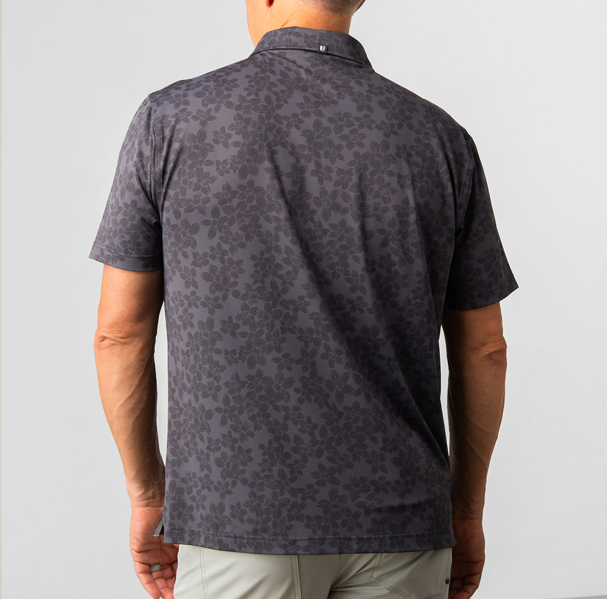 Printed Palomar Performance Polo - LINKSOUL