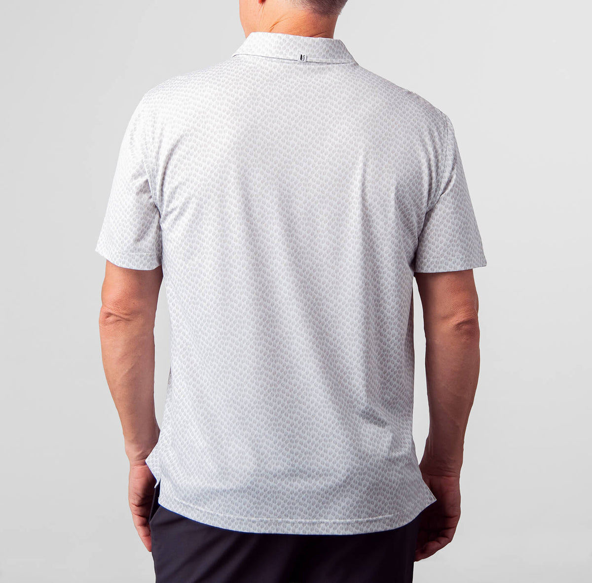 Printed Palomar Performance Polo - LINKSOUL