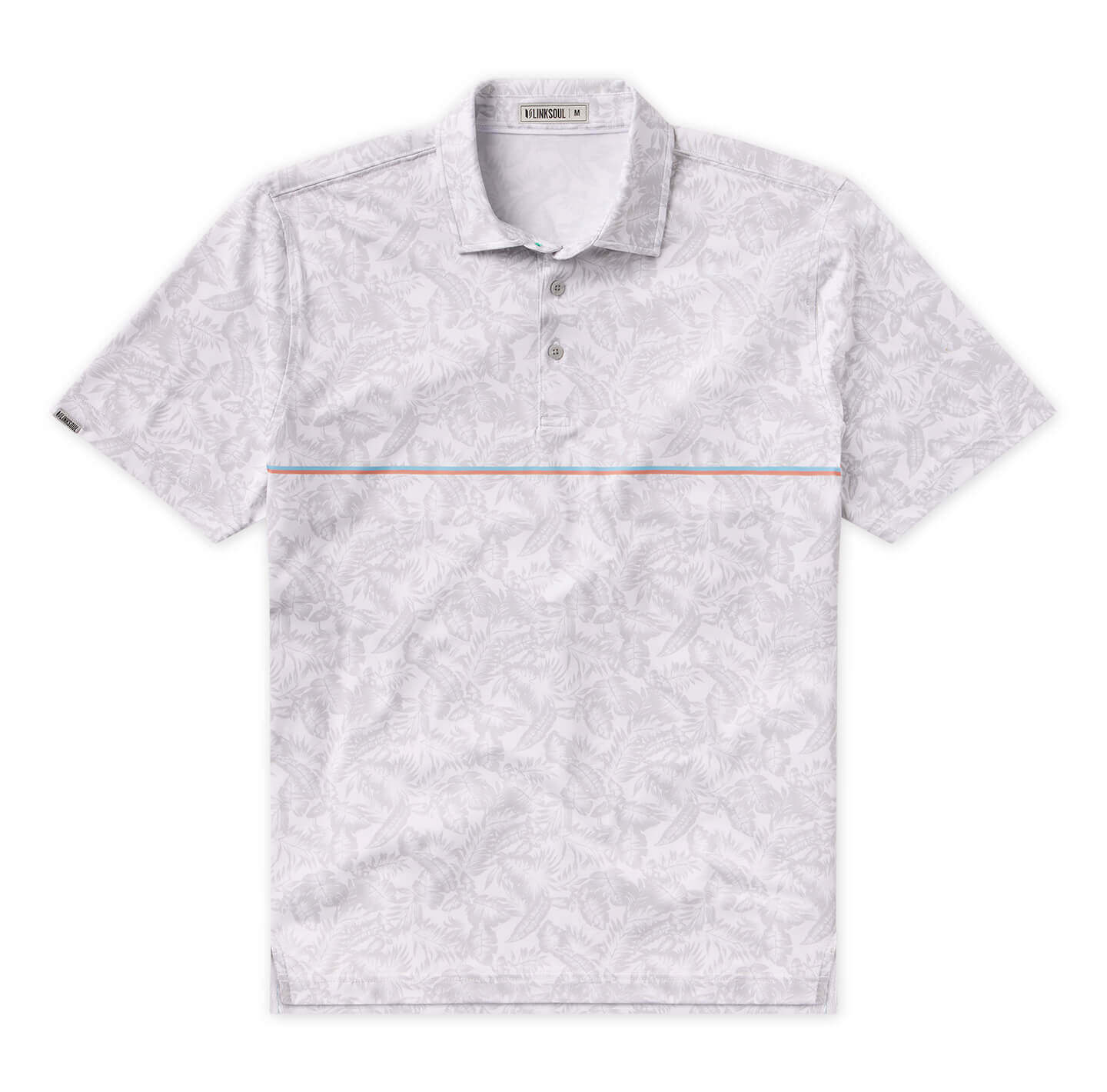 Printed Palomar Performance Polo - LINKSOUL