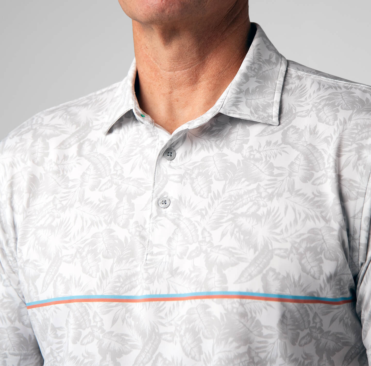 Printed Palomar Performance Polo