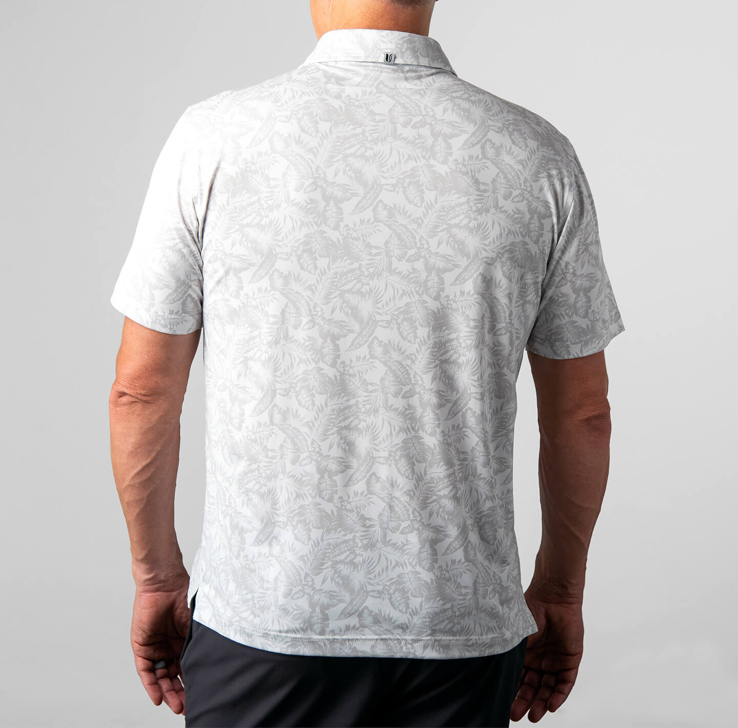 Printed Palomar Performance Polo - LINKSOUL