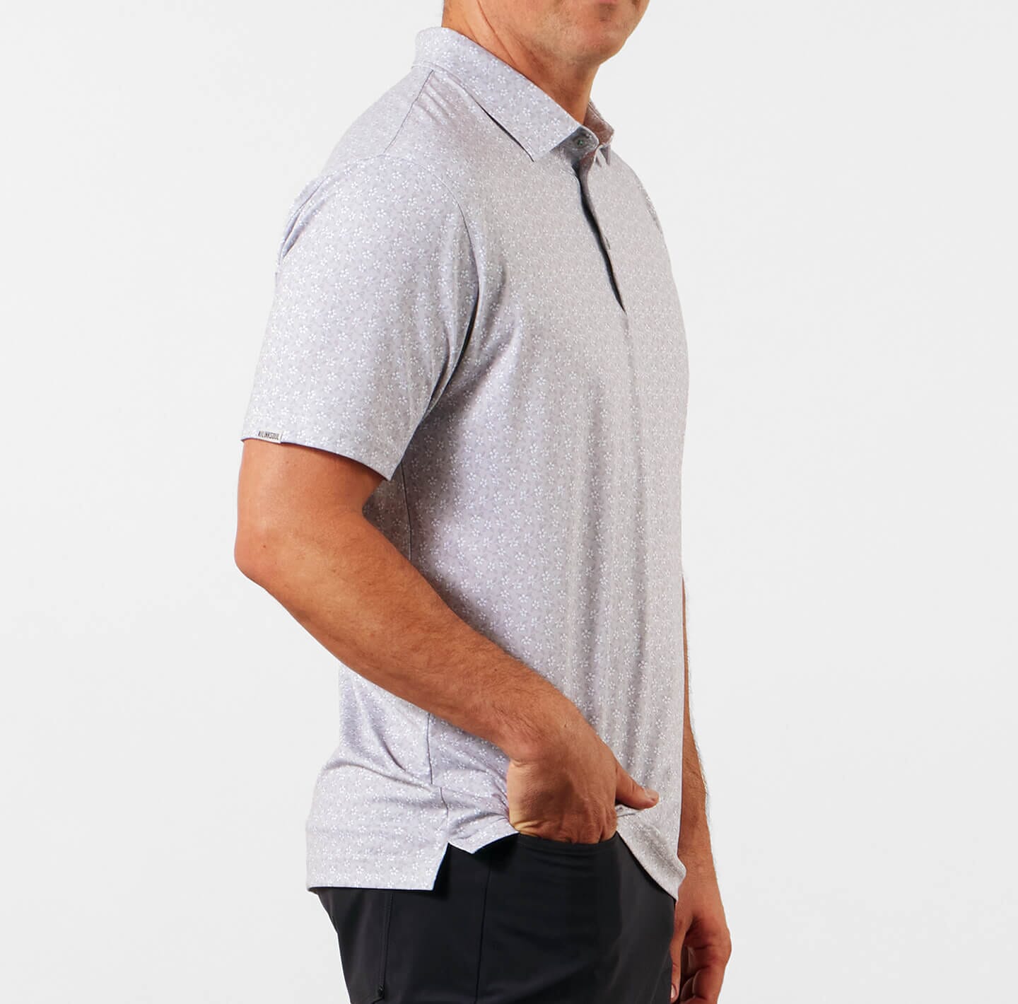 Printed Palomar Performance Polo