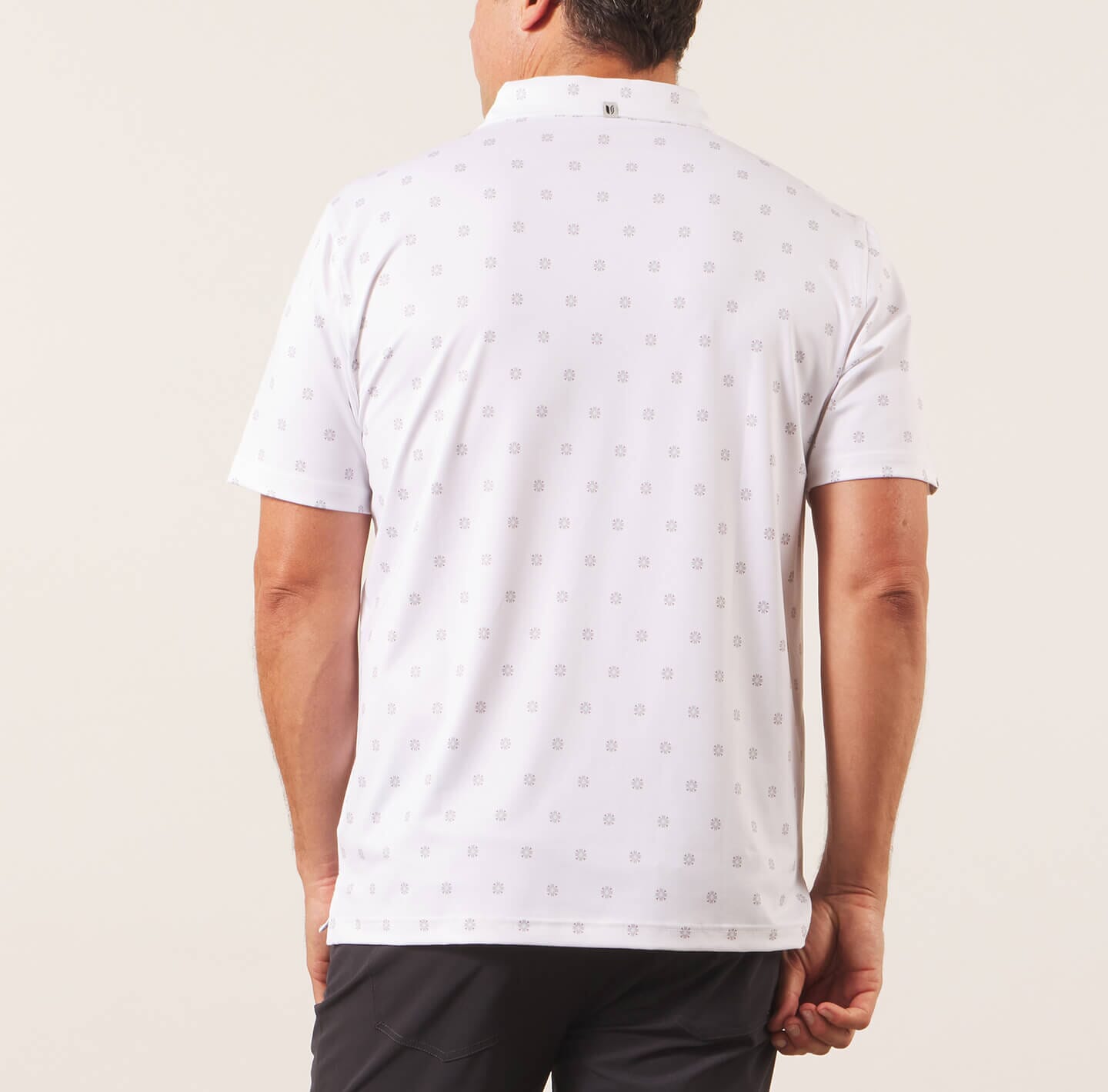 Printed Palomar Performance Polo