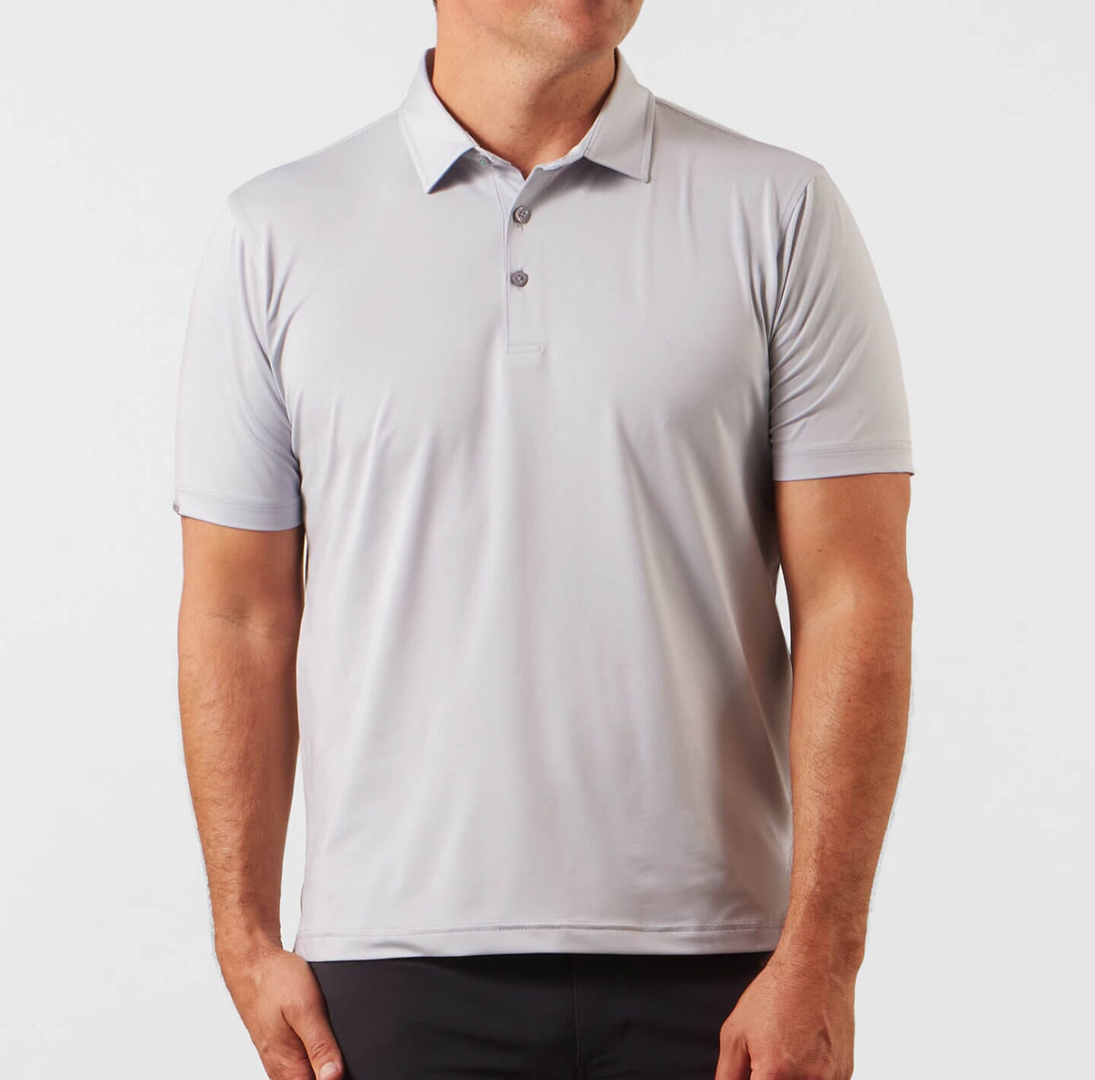 26SS ANCELLM L/S POLO GRAY サイズ2 L/S POLO(GRAY) – ANCELLM