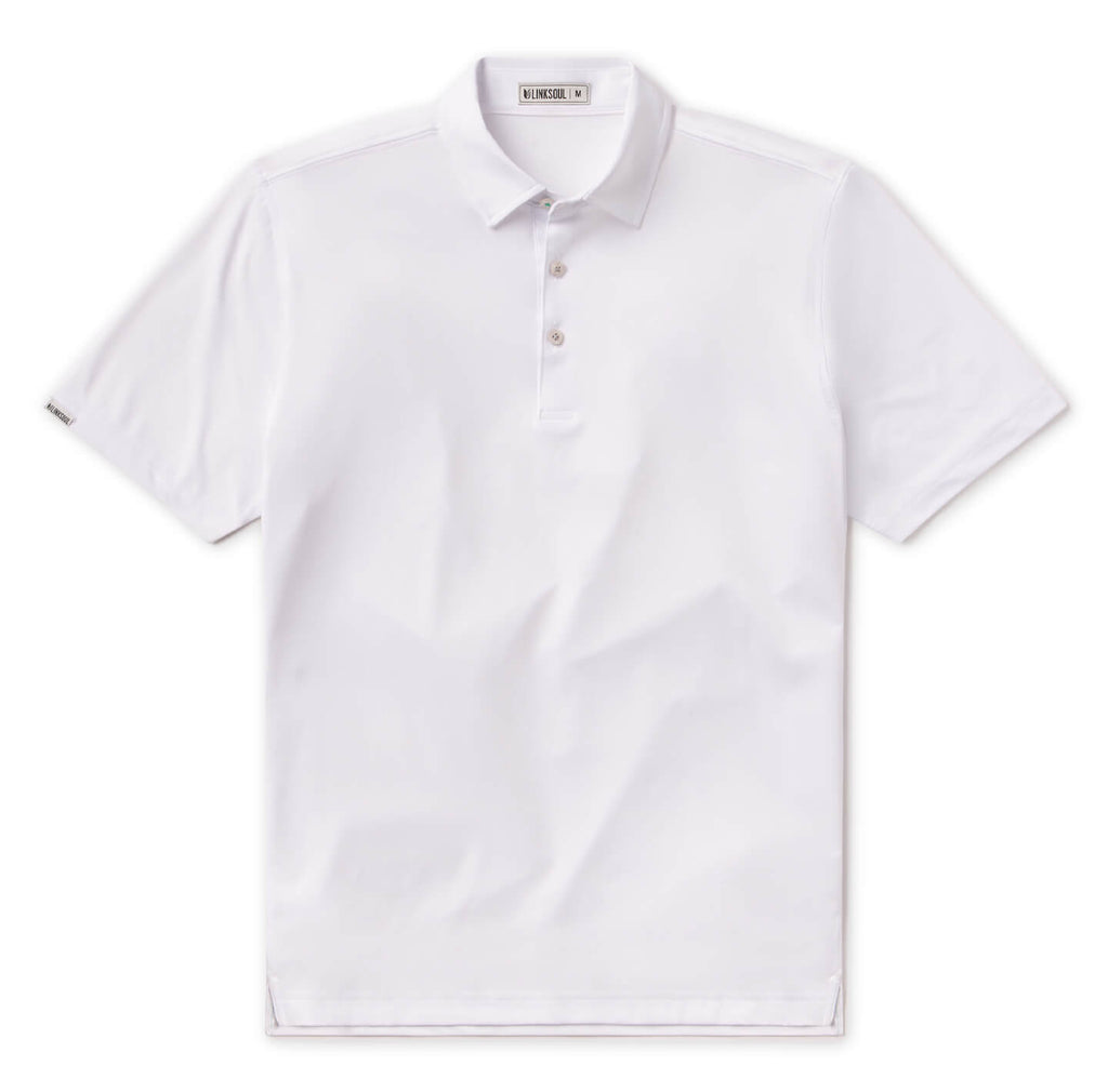 Palomar Performance Polo | White | LINKSOUL