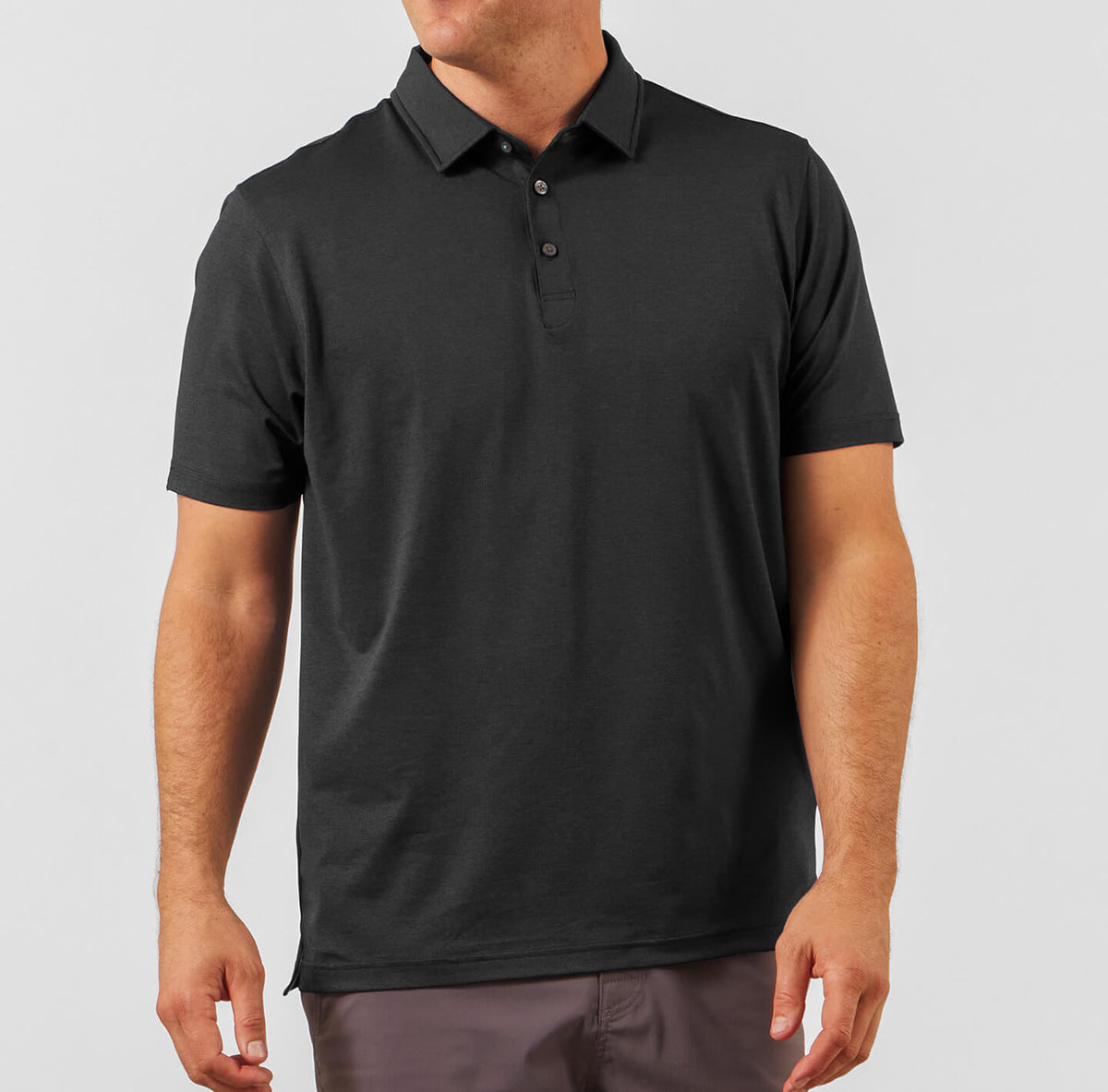 AFB COMPY LS POLO 完売品 DOUBLE LAYERED LS POLO SHIRTS(M GREY): AFB: MENS｜CONZ ONLINE STORE