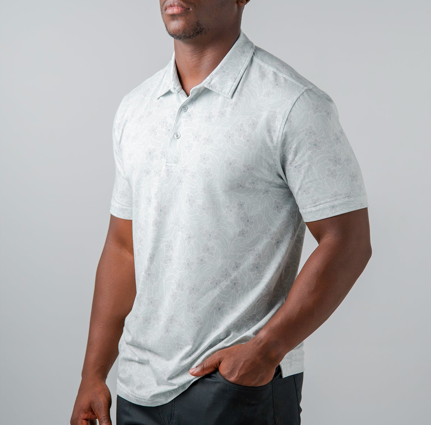 Printed Tremont Polo - Floral