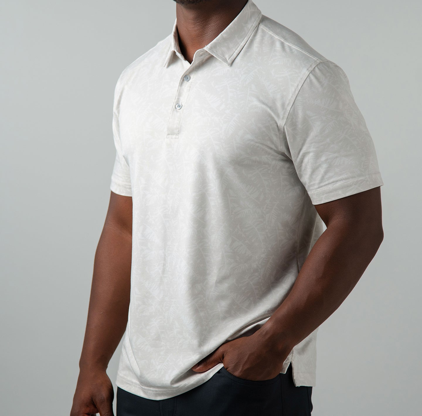 Printed Tremont Polo - Floral