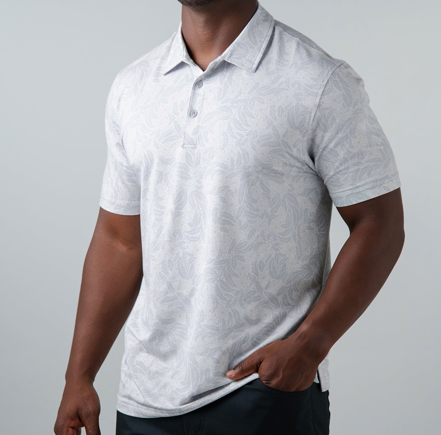Printed Tremont Polo - Floral