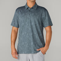 Printed Tremont Polo