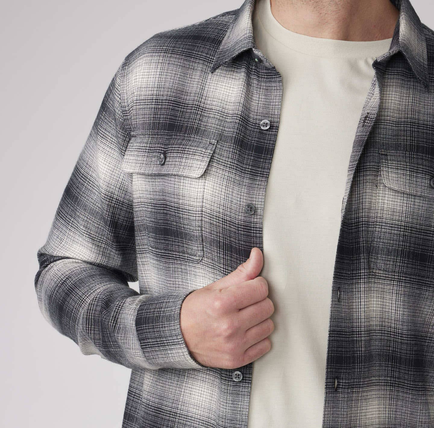 Plaid Long Sleeve Shirt – Flyclothing LLC