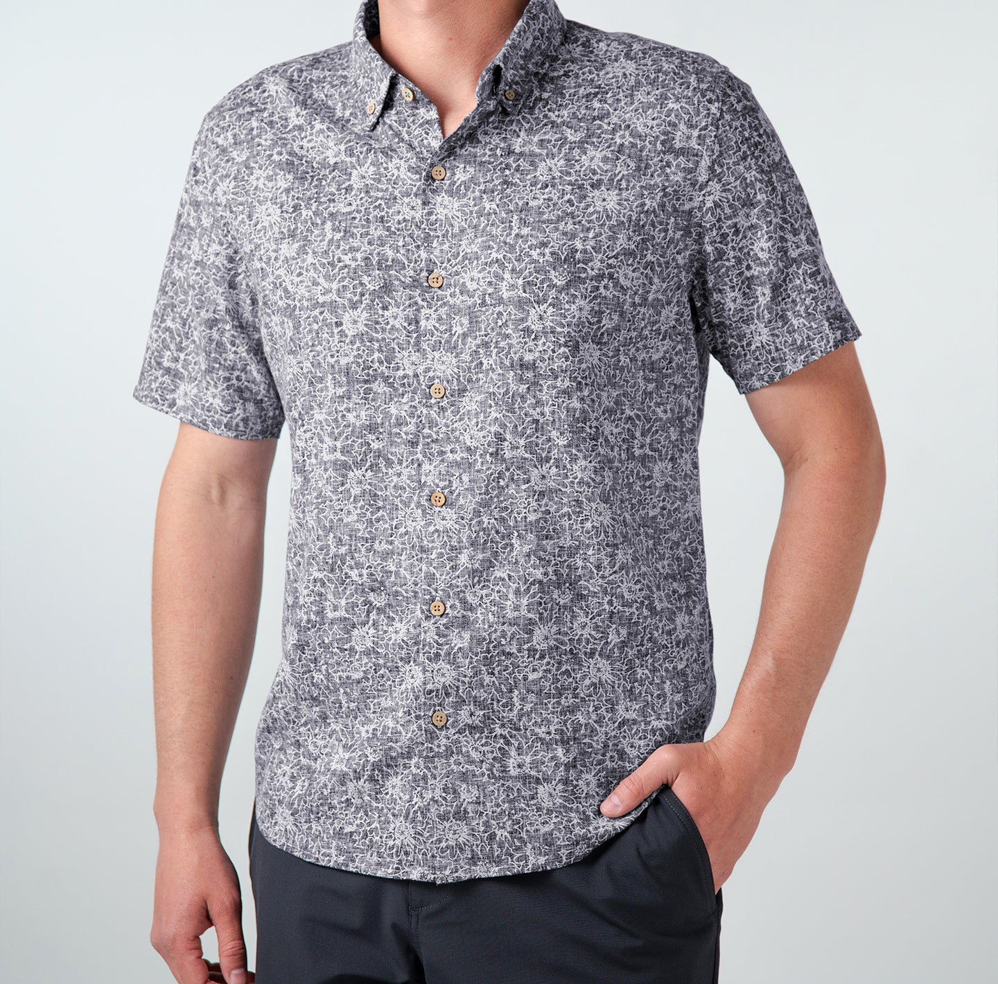 Easy Goin' Linen Full Button Shirt