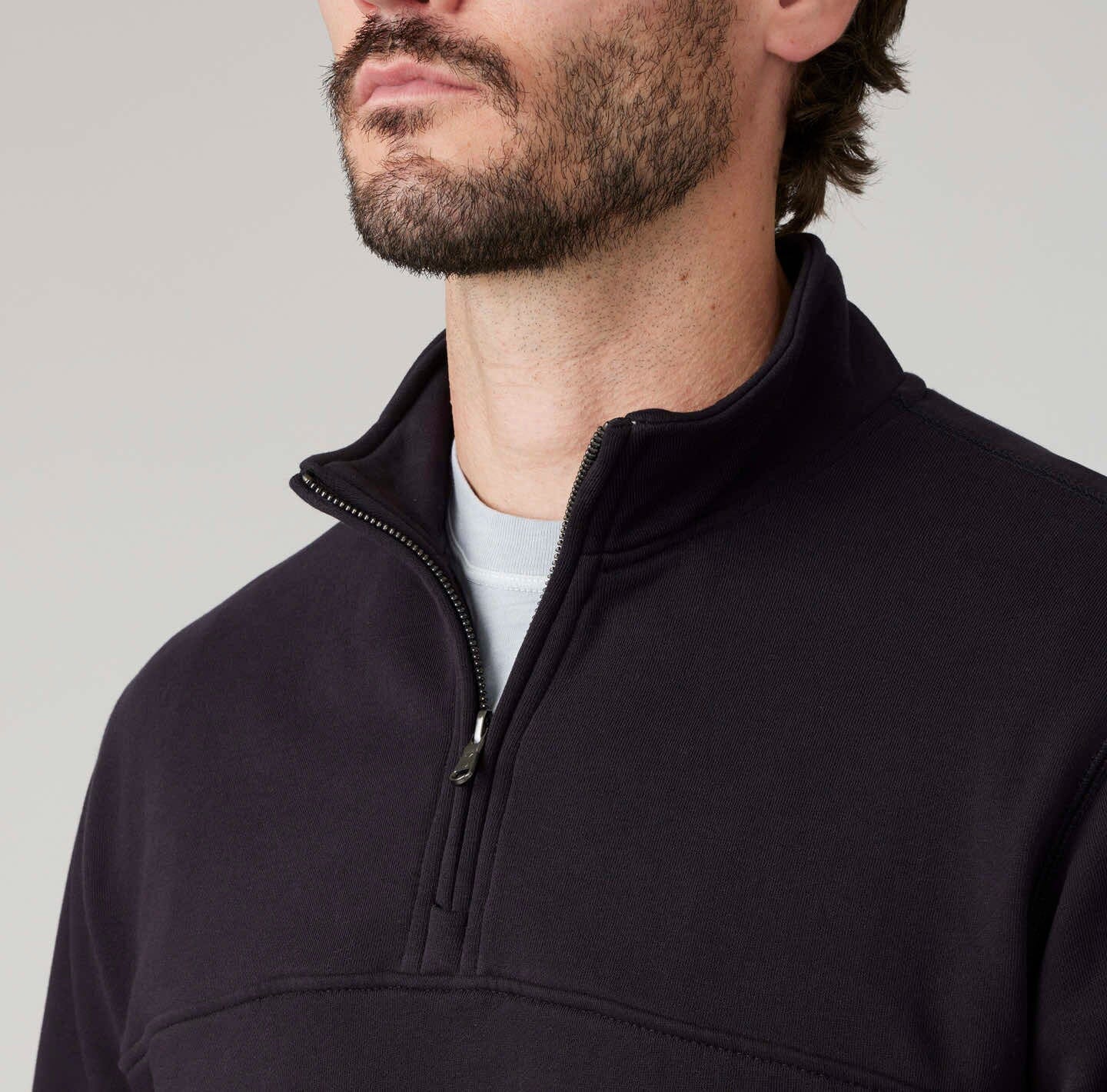 Ojai Lux Terry Quarter-Zip - LINKSOUL