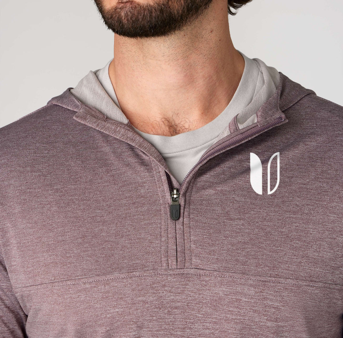 Tour Logo Delta Performance 1/4 Zip Hoodie