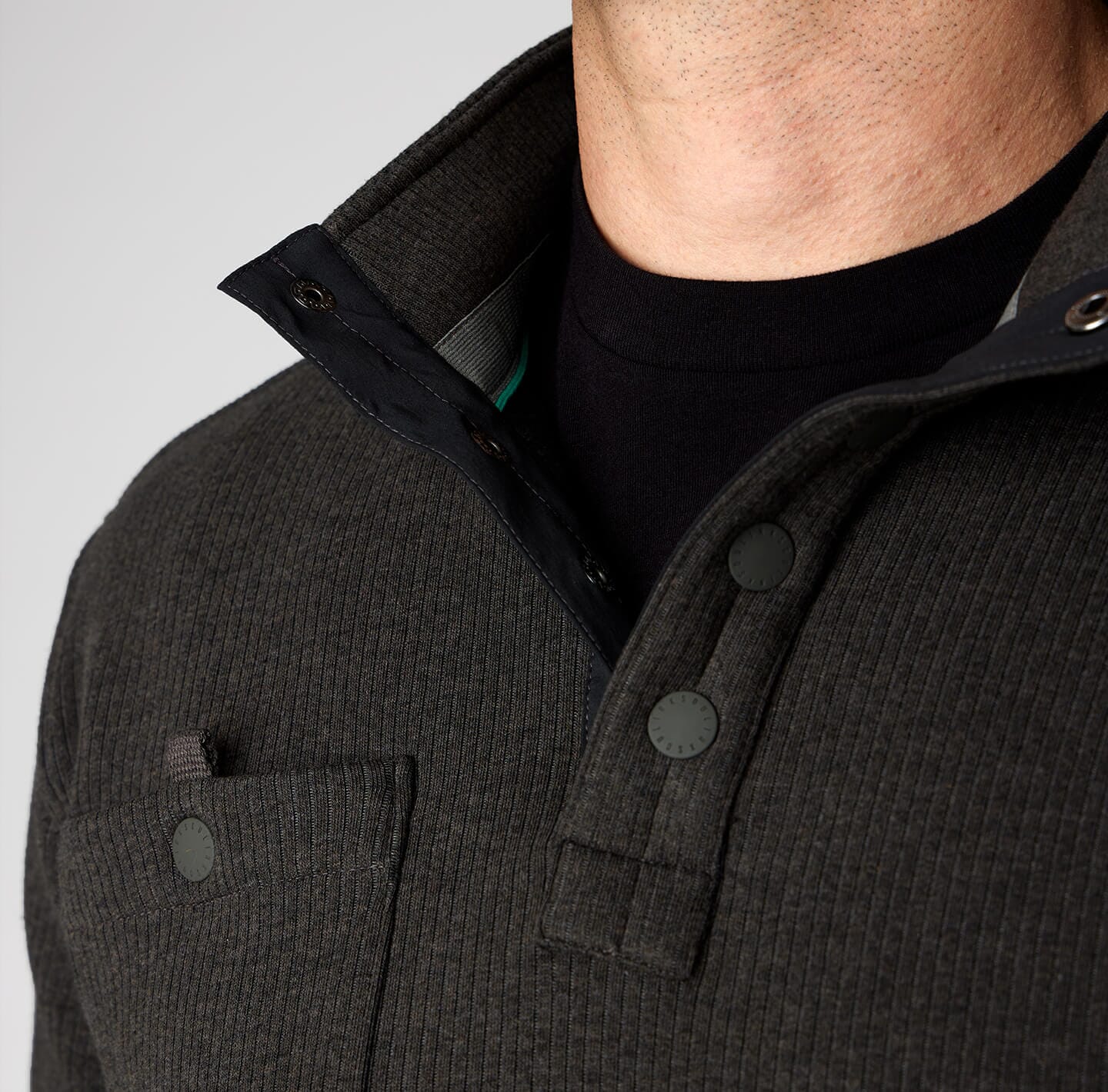 Bandon Quarter Snap | Cozy Stretch Fleece - LINKSOUL