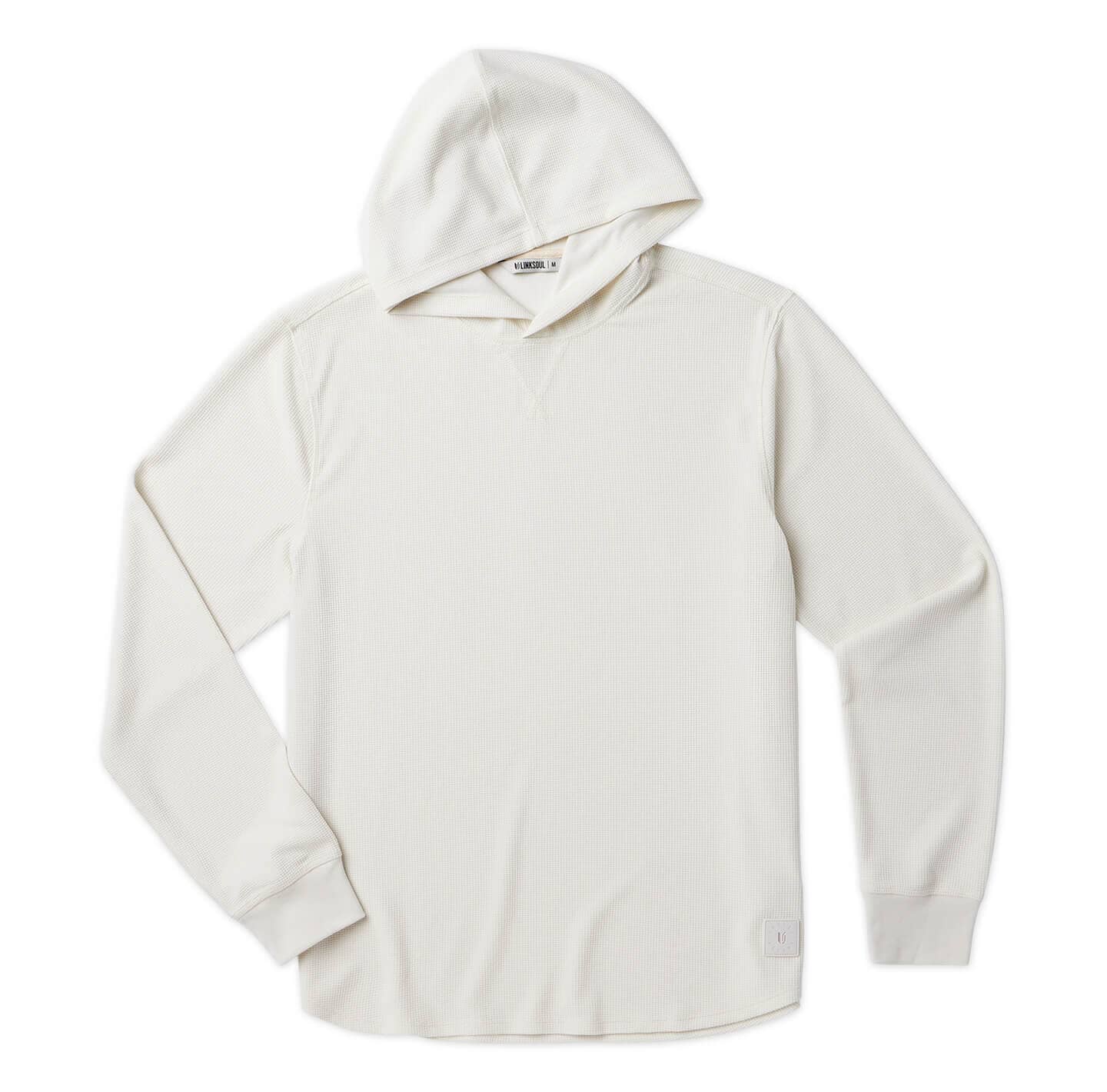 Avalon Waffle Hoodie | Breathable Easy Care Layer - LINKSOUL