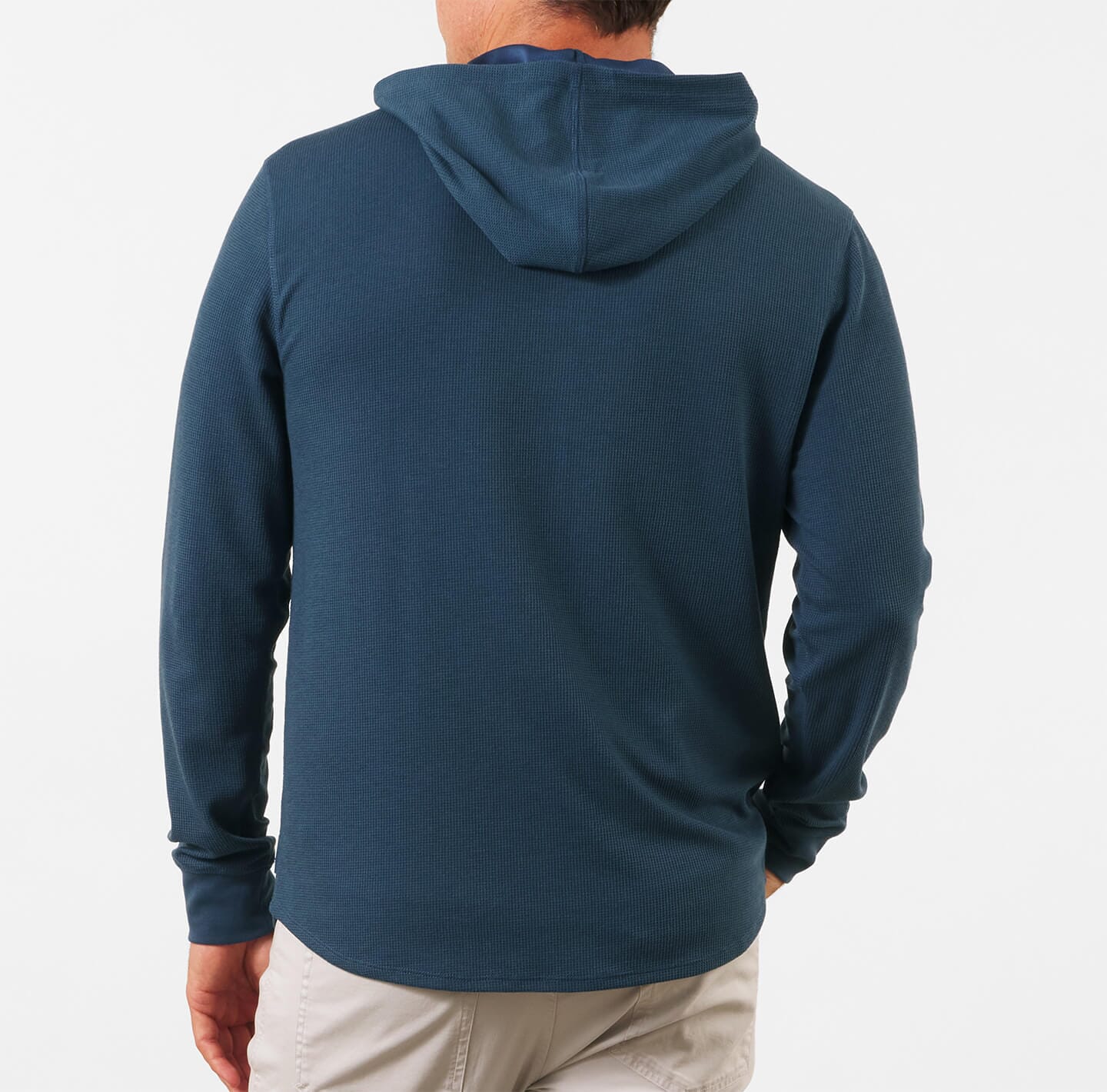 Avalon Waffle Hoodie | Breathable Easy Care Layer - LINKSOUL