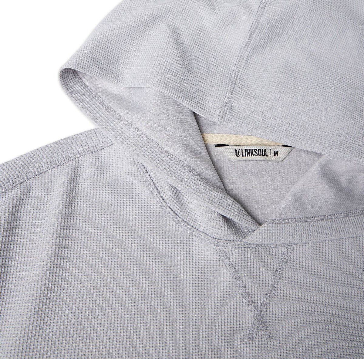 Avalon Waffle Hoodie | Breathable Easy Care Layer - LINKSOUL