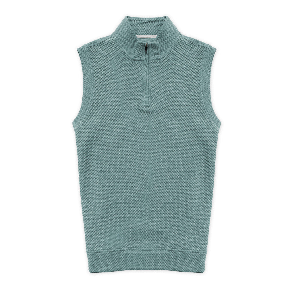その他 OLDPARK LAUNDRY VEST CHINA Canyon Jacquard Quarter-Zip Vest - LINKSOUL