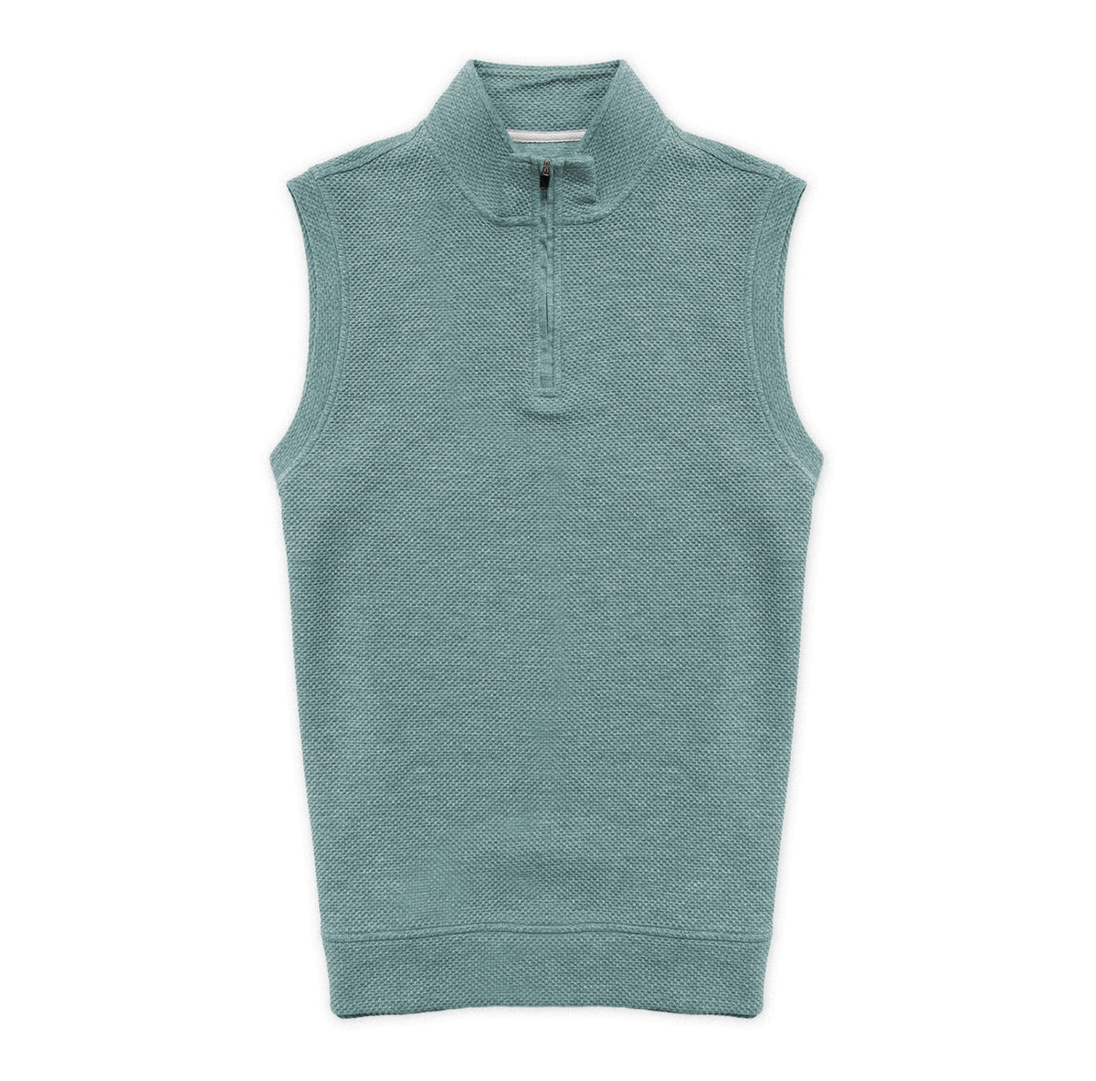 Canyon Jacquard Quarter-Zip Vest - LINKSOUL