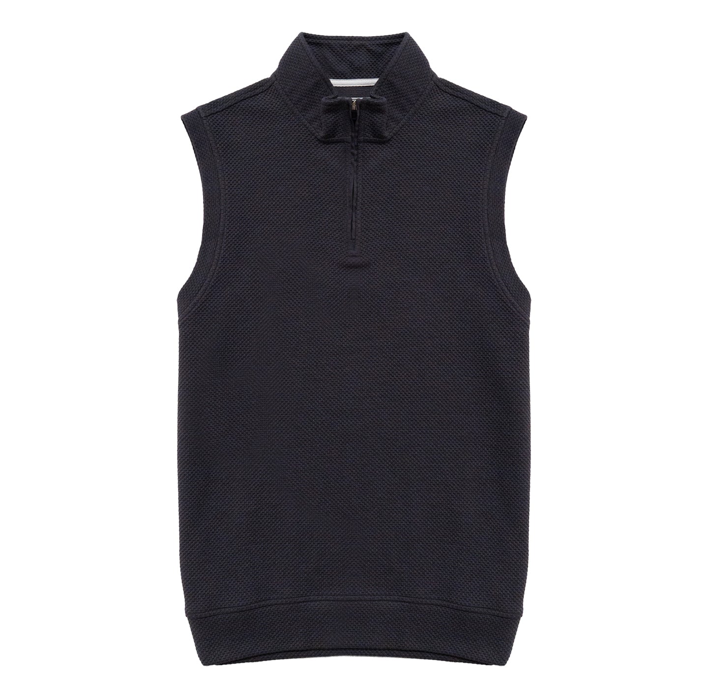 Canyon Jacquard Quarter-Zip Vest - LINKSOUL