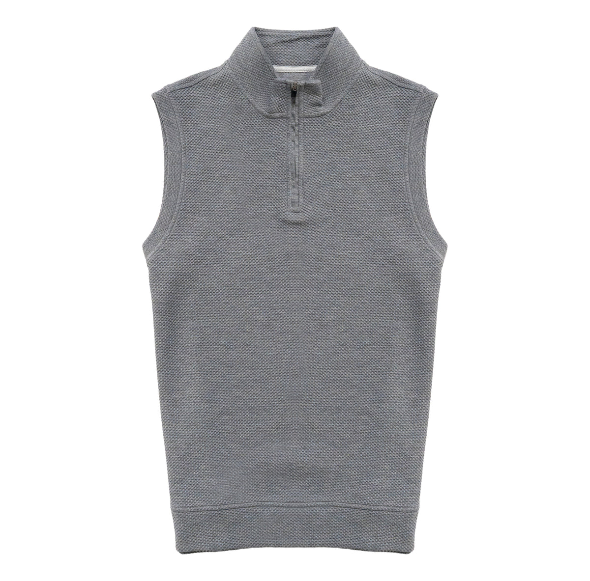 Canyon Jacquard Quarter-Zip Vest - LINKSOUL