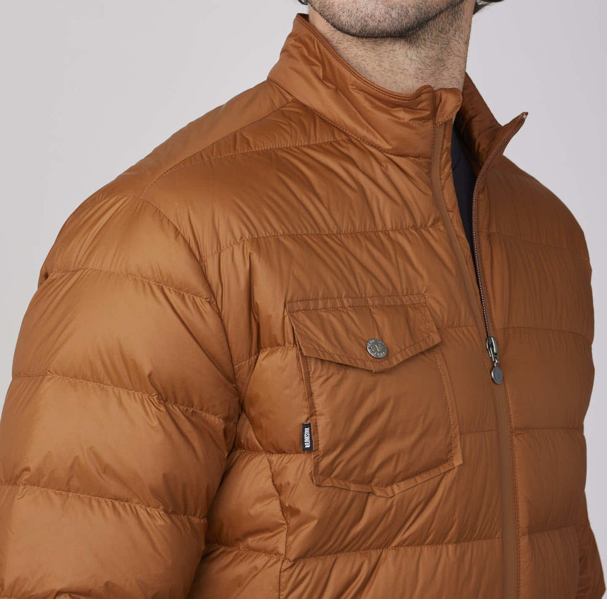 Hilgard Quilted Down Jacket