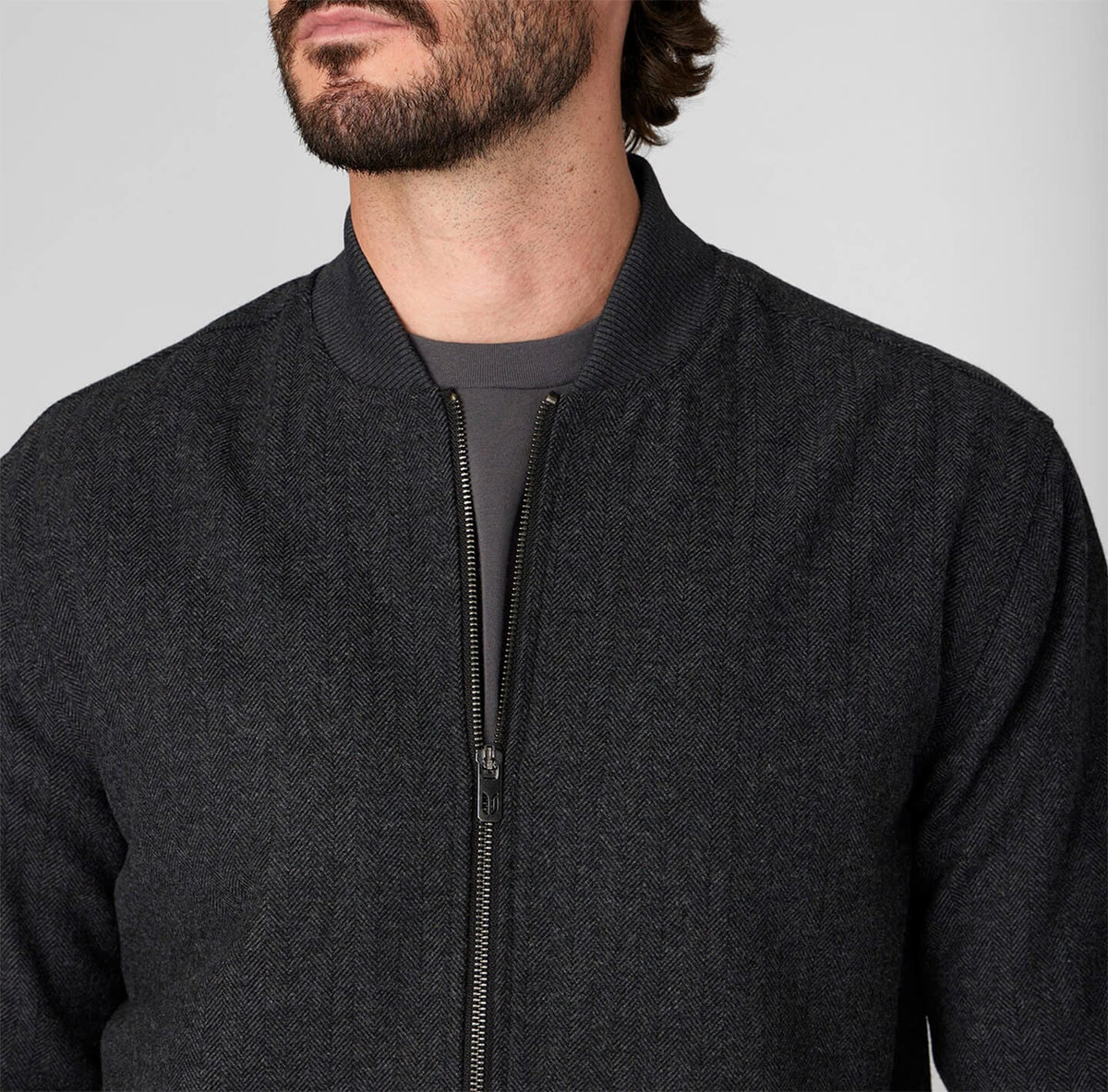 Beams Wool Bomber Jacket