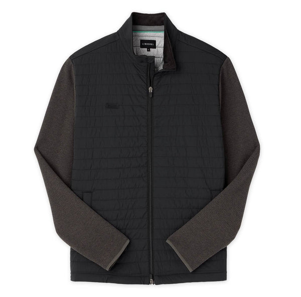 Bandon PrimaLoft Quilted Hybrid Full-Zip Jacket | Black | LINKSOUL