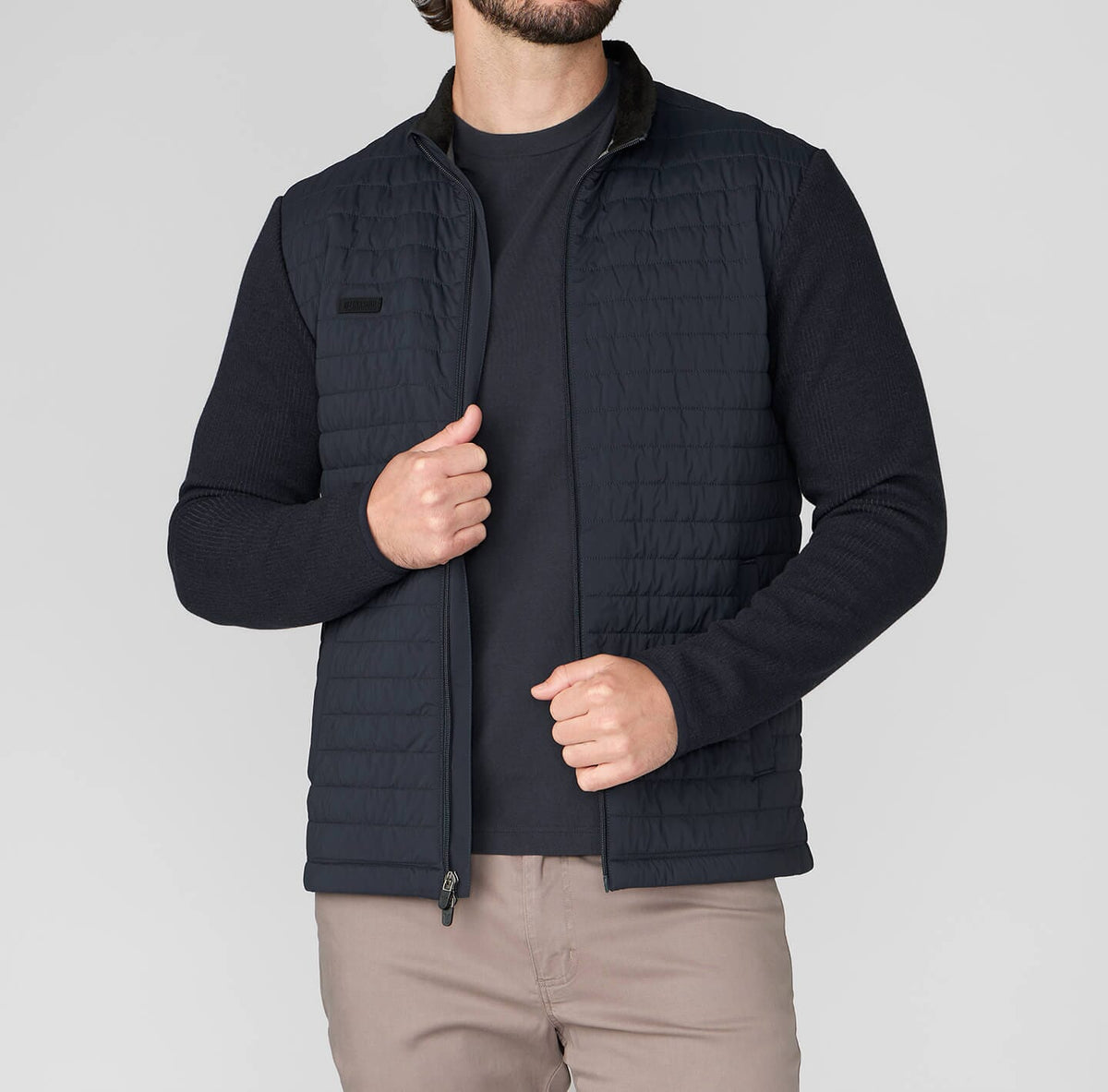 Bandon PrimaLoft Quilted Hybrid Full-Zip Jacket