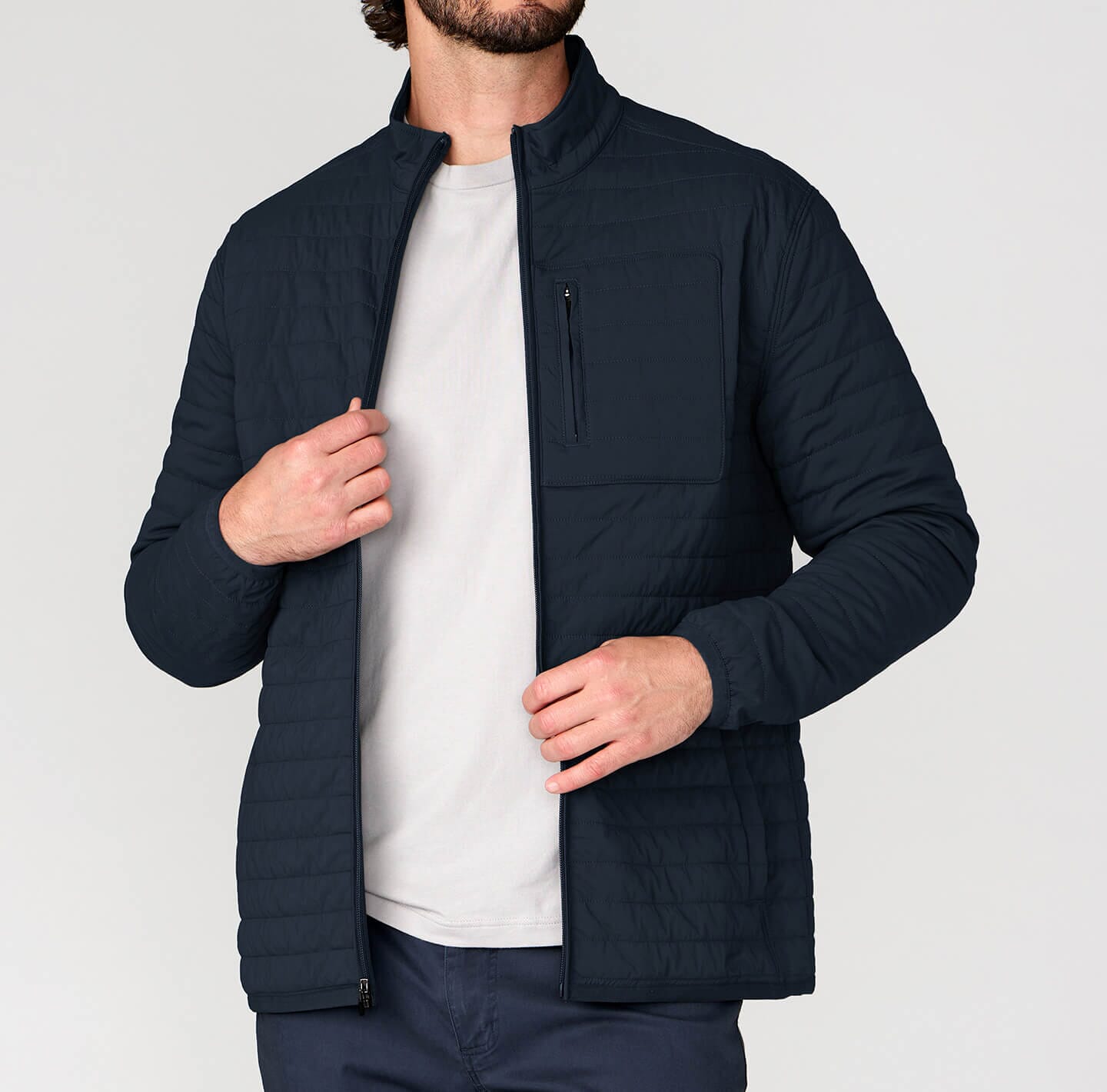 Bandon PrimaLoft Quilted Full-Zip Jacket