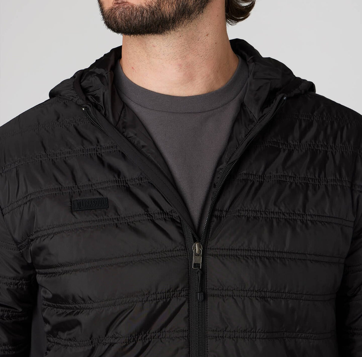 Eaton Packable PrimaLoft Hooded Full-Zip Jacket