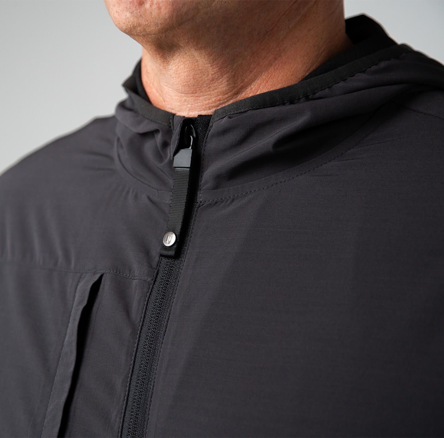 Bodega Hooded Performance Full-Zip Jacket