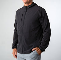 Bodega Hooded Performance Full-Zip Jacket