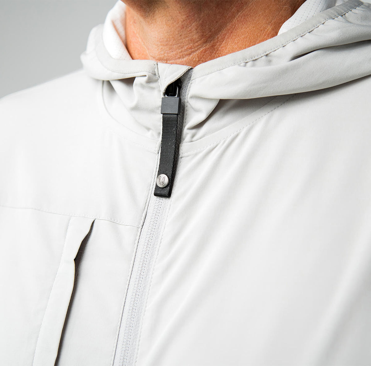 Bodega Hooded Performance Full-Zip Jacket