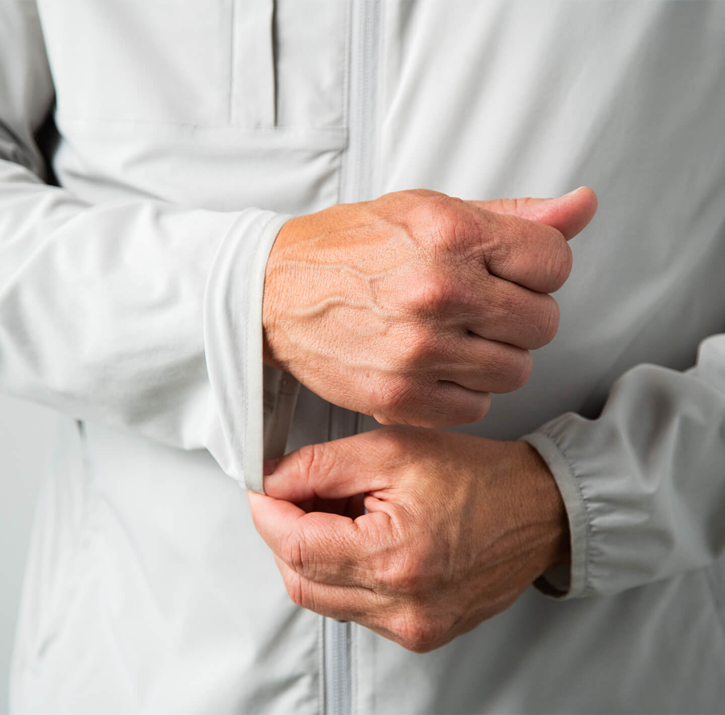 Bodega Hooded Performance Full-Zip Jacket