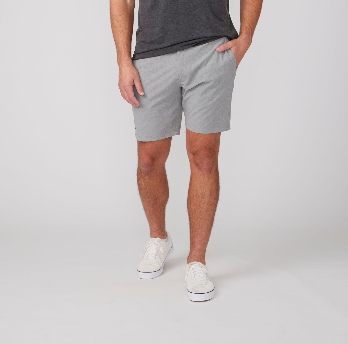 semoh　NewCollapse Short Pants CCS Hammer Loop Jean Shorts - Bleach Wash