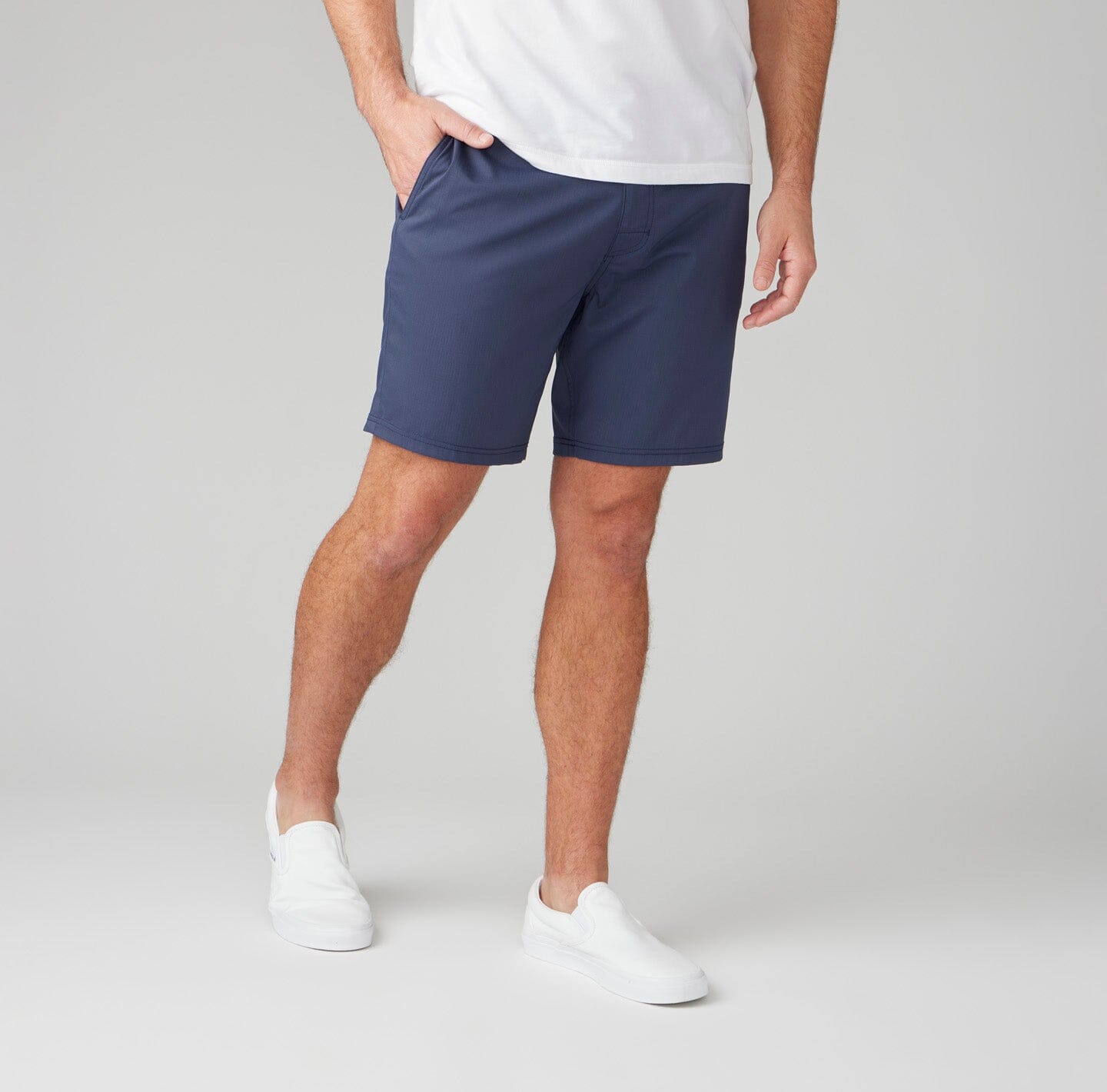 Buy Yours Curve Navy Cool Cotton Short from Next Luxembourg
