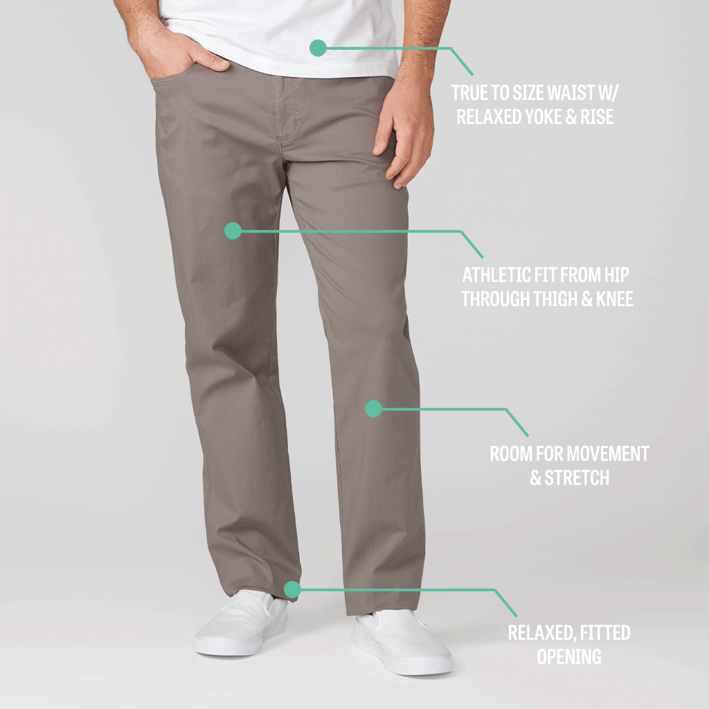 LS6219 - MacKenzie Stretch Cord 5-Pocket Pant - Ellis Straight