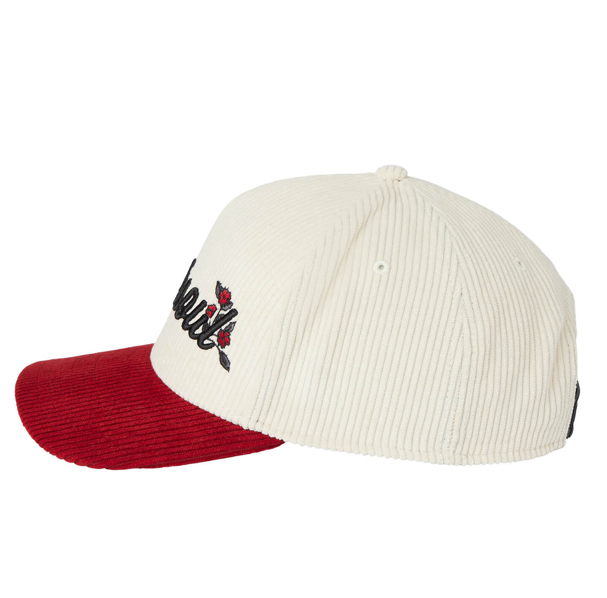 LS Script Cord 5-Panel Snapback Hat - LINKSOUL