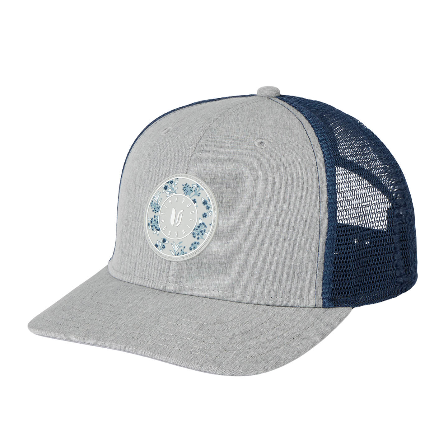 Floral Boardwalker 6-Panel Snapback Trucker Hat