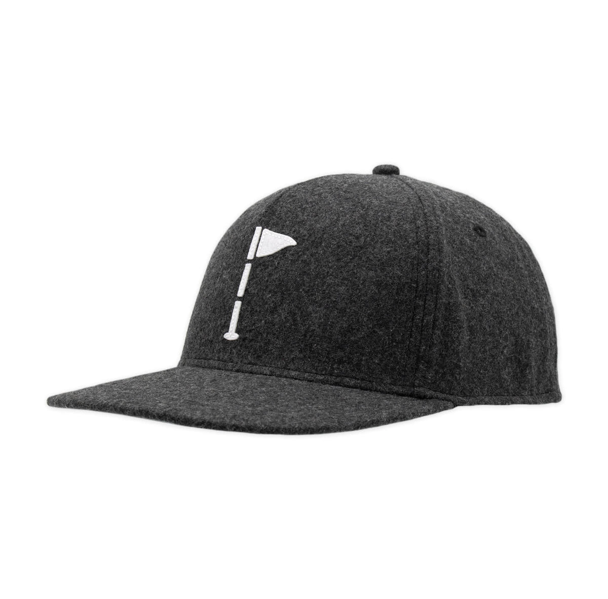 Flagstick 5-Panel Wool Snapback Hat