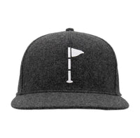 Flagstick 5-Panel Wool Snapback Hat