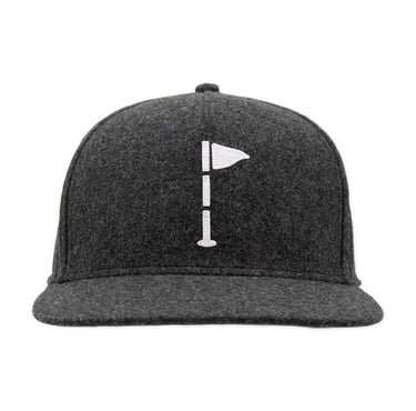 Flagstick 5-Panel Wool Snapback Hat