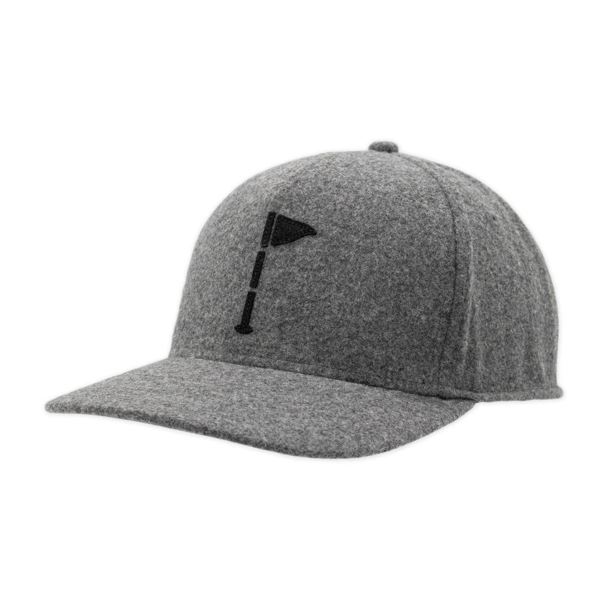 Flagstick 5-Panel Wool Snapback Hat