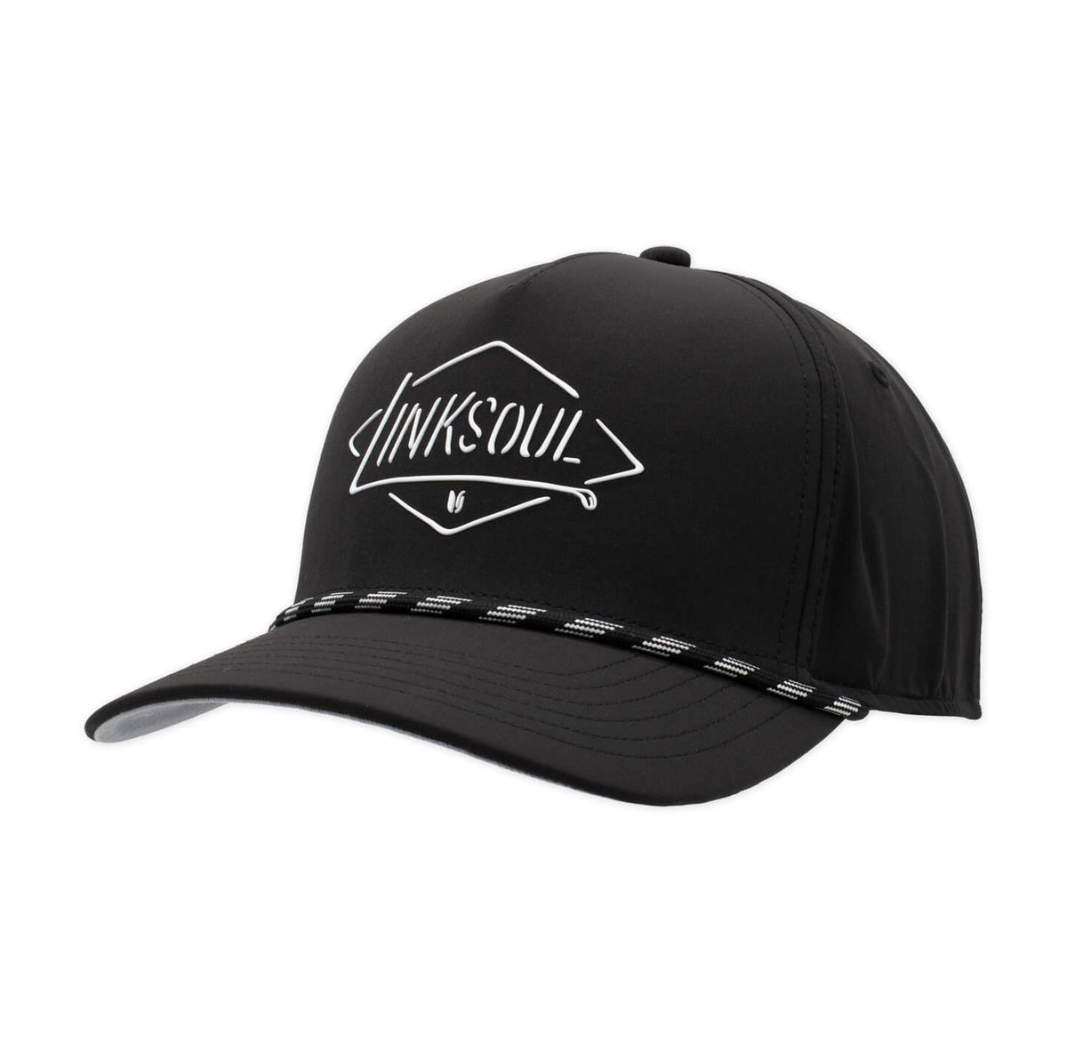 Drive-Thru 5-Panel Snapback Rope Hat - LINKSOUL