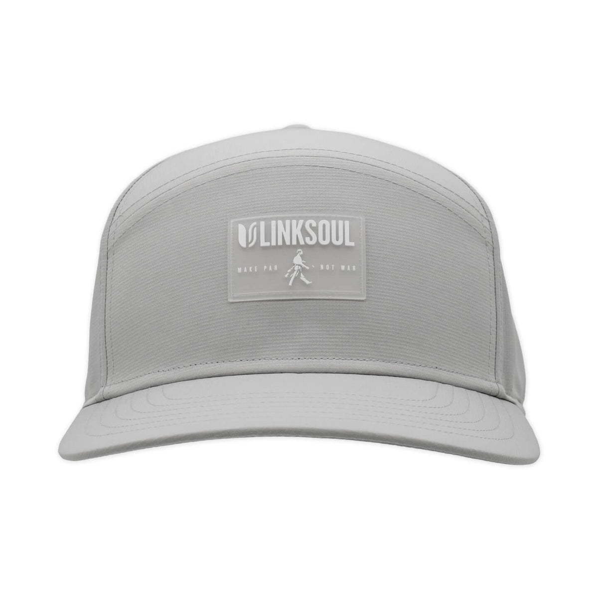 Walking Man Split Panel Snapback Hat